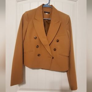 Tommy Hilfigure Double-Breasted Tan Blazer